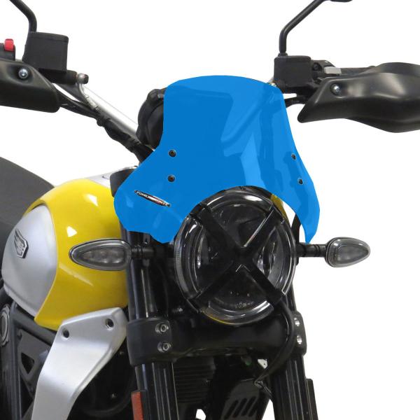 Cupolino PowerBronze Naked satinato azzurro Ducati Scrambler 800 2023-2024