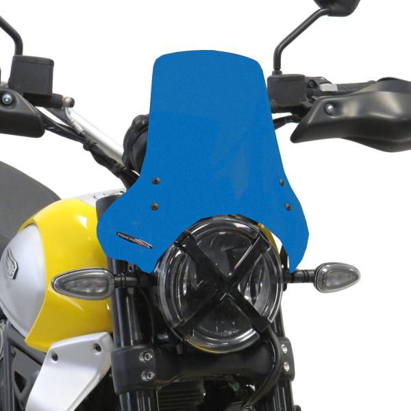 Cupolino PowerBronze Naked satinato azzurro alto Ducati Scrambler 800 2023-2024