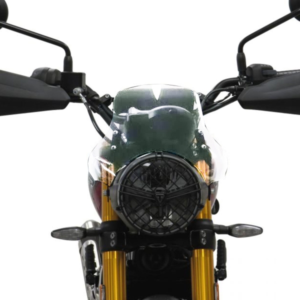 Cupolino PowerBronze Naked basso trasparente basso Triumph Scrambler 400X 2024