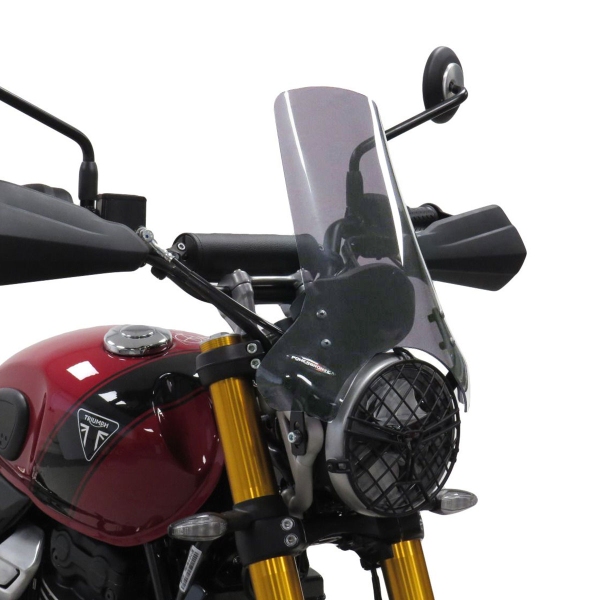 Cupolino PowerBronze Naked fume chiaro alto Triumph Scrambler 400X 2024