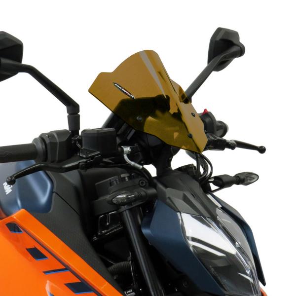 Cupolino PowerBronze Naked basso ambra KTM Duke 125 2024-2025