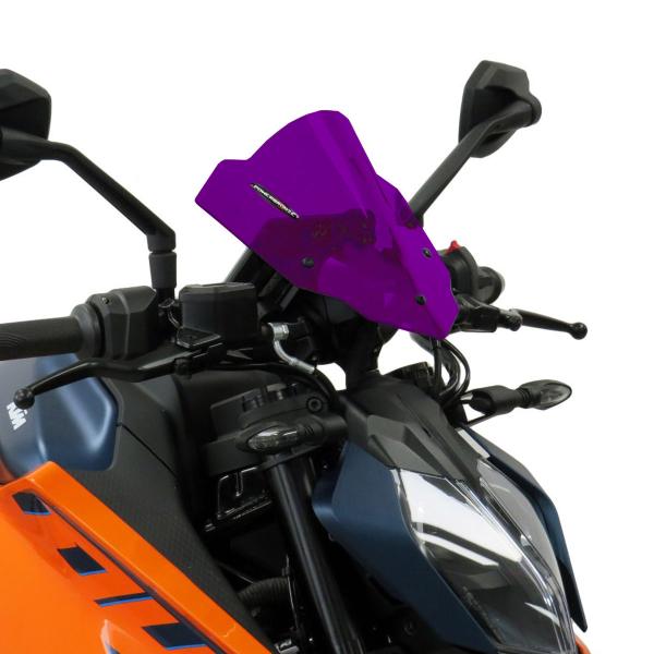 Cupolino PowerBronze Naked basso viola KTM Duke 125 2024-2025