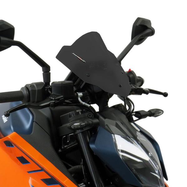 Cupolino PowerBronze Naked basso satinato grigio scuro KTM Duke 125 2024-2025