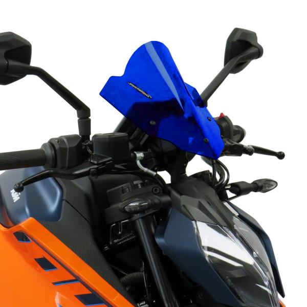 Cupolino PowerBronze Naked blu elettrico KTM Duke 125 2024-2025