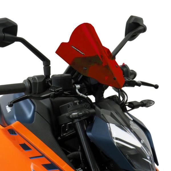Cupolino PowerBronze Naked rosso fiamma KTM Duke 125 2024-2025