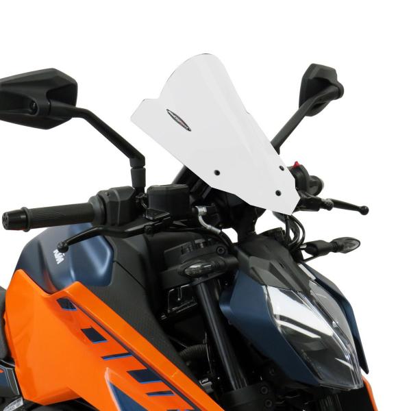 Cupolino PowerBronze Naked alto bianco KTM Duke 125 2024-2025