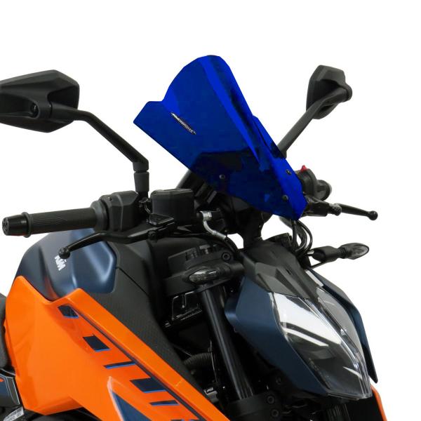 Cupolino PowerBronze Naked alto blu elettrico KTM Duke 125 2024-2025