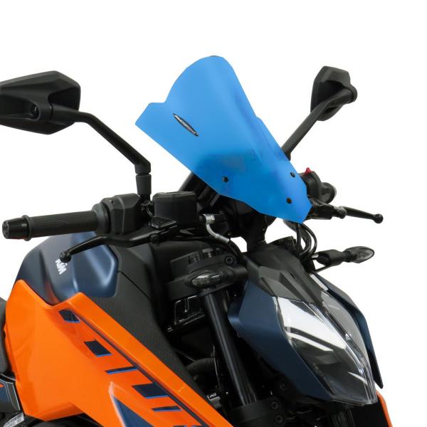 Cupolino PowerBronze Naked alto satinato azzurro KTM Duke 125 2024-2025