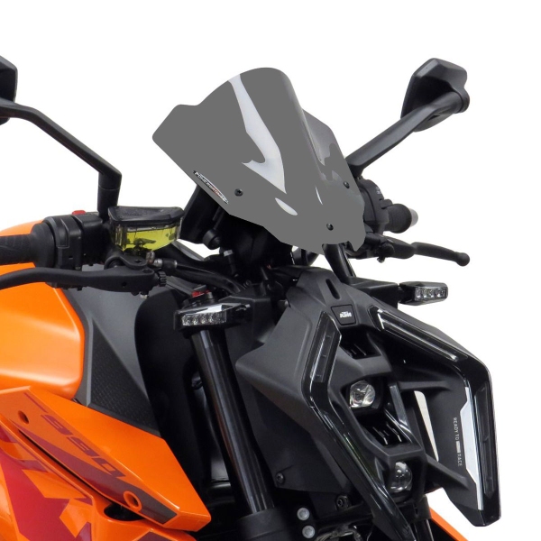 Cupolino PowerBronze Naked basso satinato grigio scuro basso KTM Duke 990/R 2024