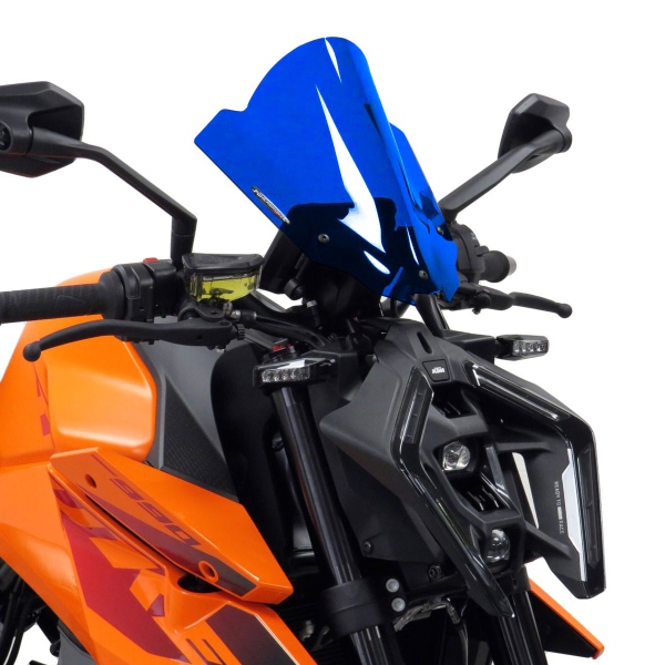 Cupolino PowerBronze Naked blu elettrico alto KTM Duke 990/R 2024