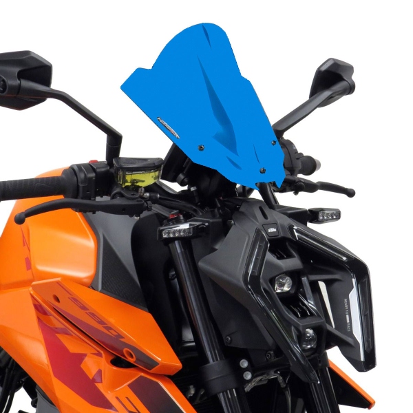 Cupolino PowerBronze Naked satinato azzurro alto KTM Duke 990/R 2024
