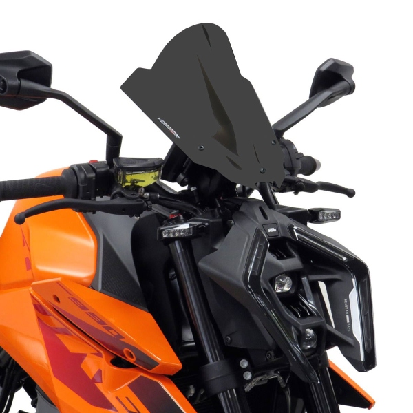 Cupolino PowerBronze Naked satinato grigio scuro alto KTM Duke 990/R 2024