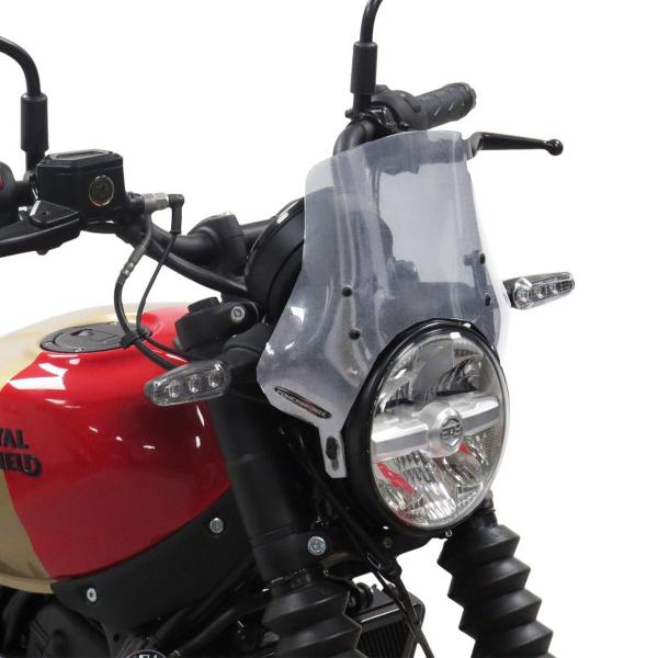 Cupolino PowerBronze Naked basso trasparente Royal Enfield Guerrilla 450 2024-2025