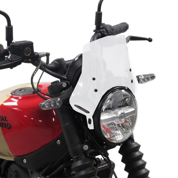 Cupolino PowerBronze Naked basso bianco Royal Enfield Guerrilla 450 2024-2025