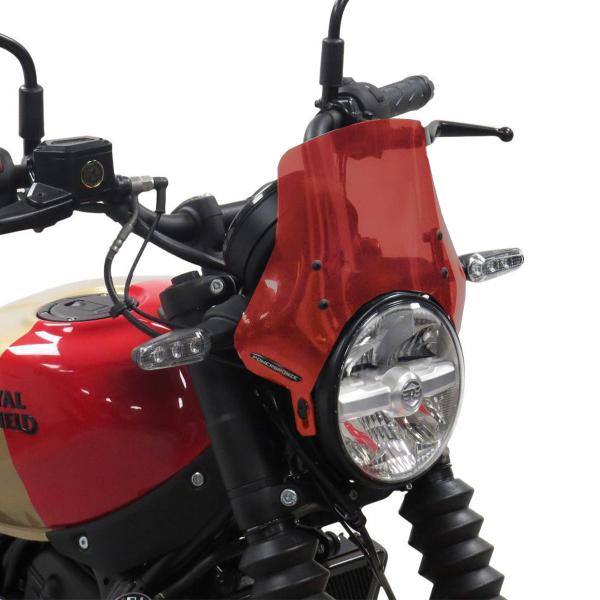 Cupolino PowerBronze Naked basso rosso Royal Enfield Guerrilla 450 2024-2025