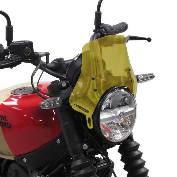 Cupolino PowerBronze Naked basso giallo Royal Enfield Guerrilla 450 2024-2025