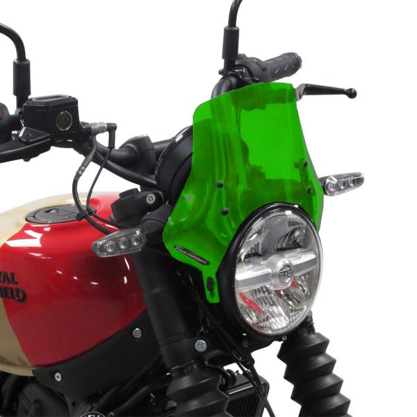 Cupolino PowerBronze Naked basso verde fluo Royal Enfield Guerrilla 450 2024-2025