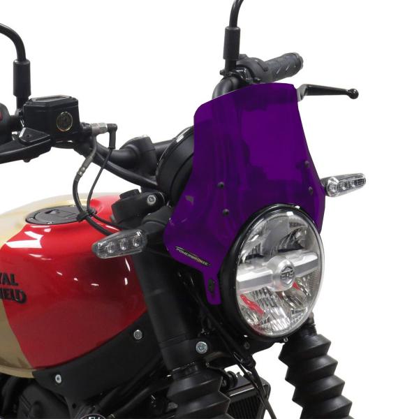 Cupolino PowerBronze Naked basso viola Royal Enfield Guerrilla 450 2024-2025