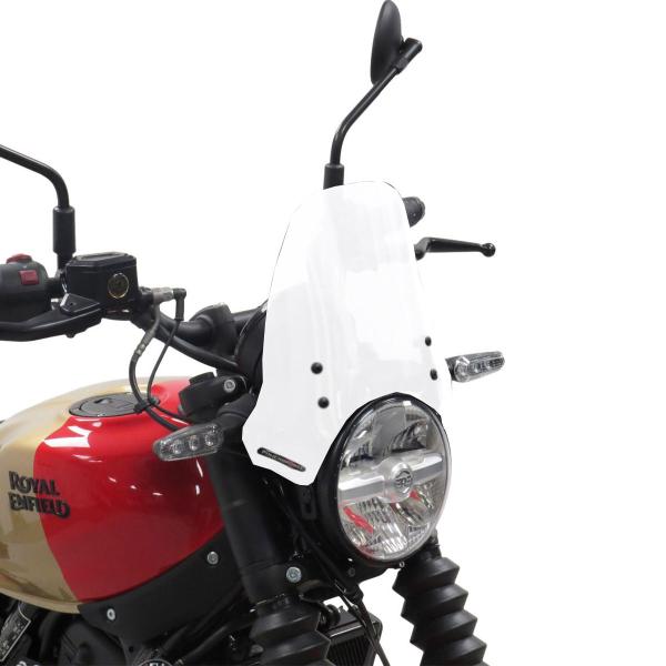 Cupolino PowerBronze Naked bianco Royal Enfield Guerrilla 450 2024-2025
