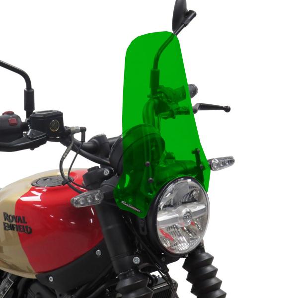 Cupolino PowerBronze Naked alto verde fluo Royal Enfield Guerrilla 450 2024-2025