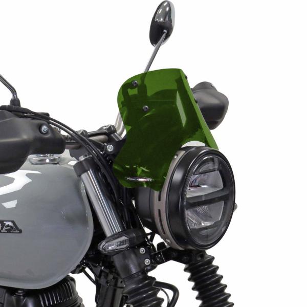 Cupolino PowerBronze Naked basso verde scuro Honda GB350S 2025
