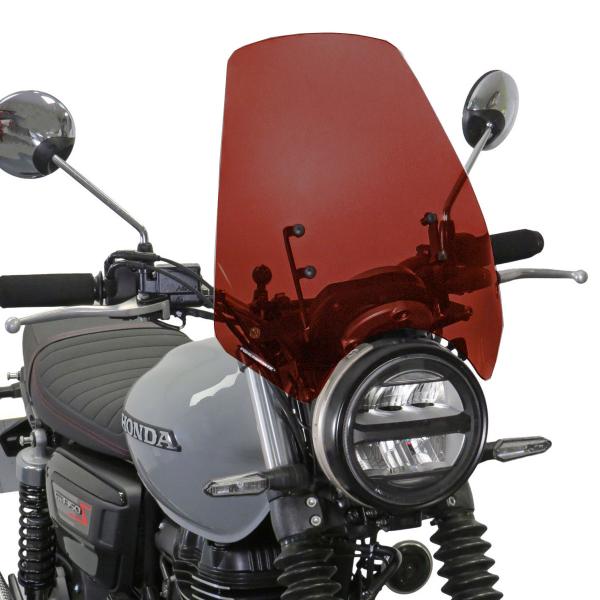 Cupolino PowerBronze Naked + alto rosso Honda GB350S 2025