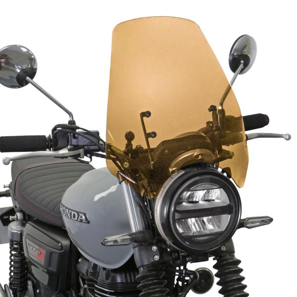 Cupolino PowerBronze Naked + alto ambra Honda GB350S 2025