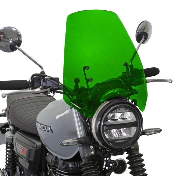 Cupolino PowerBronze Naked + alto verde fluo Honda GB350S 2025