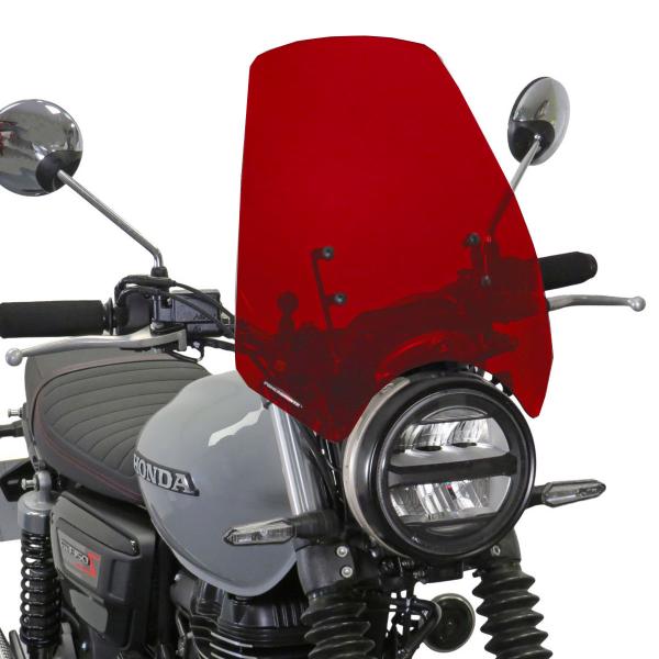 Cupolino PowerBronze Naked + alto rosso fiamma Honda GB350S 2025