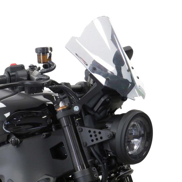 Cupolino PowerBronze Naked Airflow alto trasparente Yamaha XSR900 2025