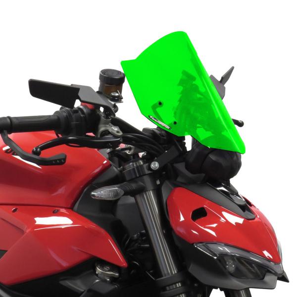 Cupolino PowerBronze Naked alto verde fluo Ducati Streetfighter V2 2022-2024