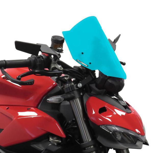 Cupolino PowerBronze Naked alto satinato azzurro Ducati Streetfighter V2 2022-2024