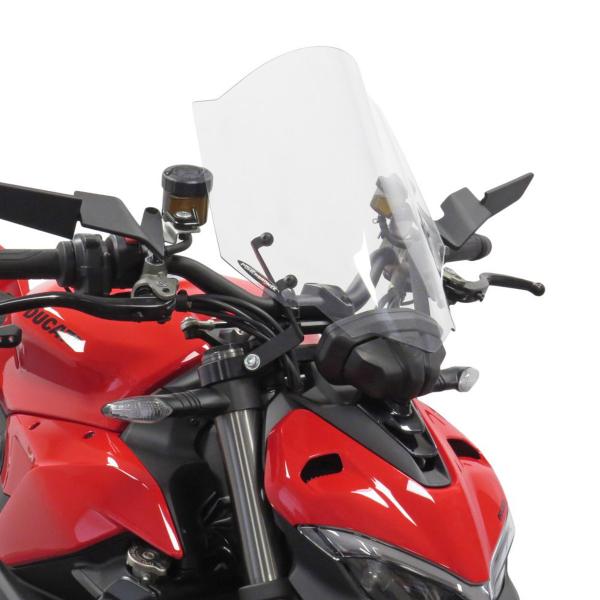 Cupolino PowerBronze Naked + alto trasparente Ducati Streetfighter V2 2022-2024