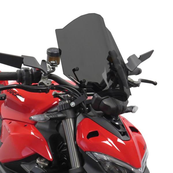 Cupolino PowerBronze Naked + alto fume scuro Ducati Streetfighter V2 2022-2024