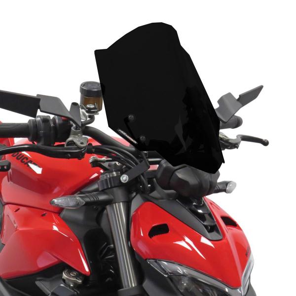 Cupolino PowerBronze Naked + alto nero Ducati Streetfighter V2 2022-2024