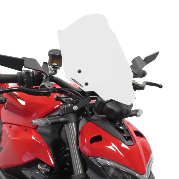 Cupolino PowerBronze Naked + alto bianco Ducati Streetfighter V2 2022-2024