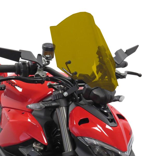 Cupolino PowerBronze Naked + alto giallo Ducati Streetfighter V2 2022-2024