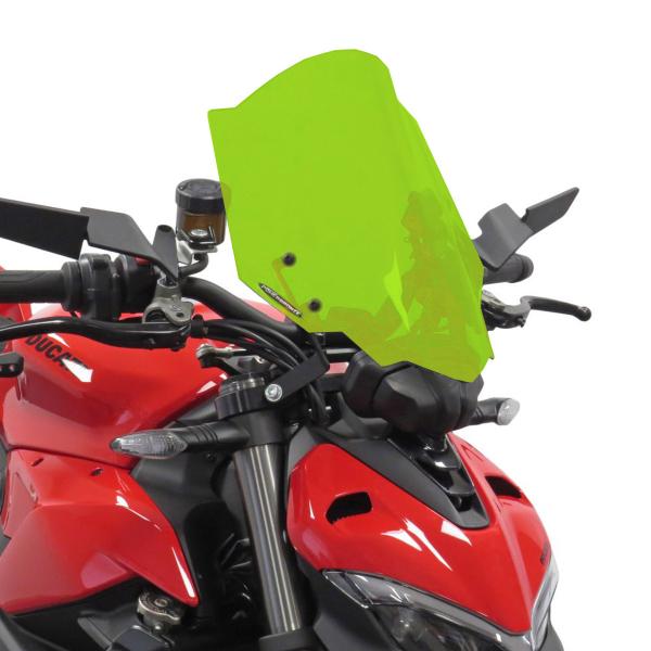 Cupolino PowerBronze Naked + alto verde lime Ducati Streetfighter V2 2022-2024