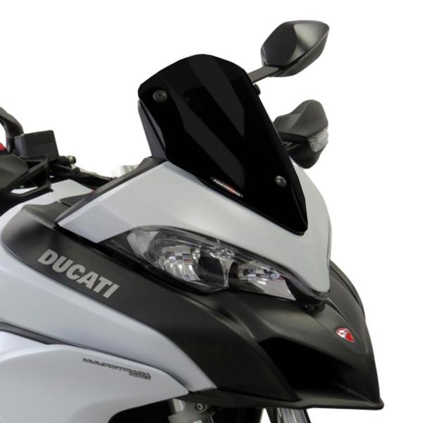 PowerBronze Adventure Sport solid black screen Ducati Multistrada 1200S 2015-2017