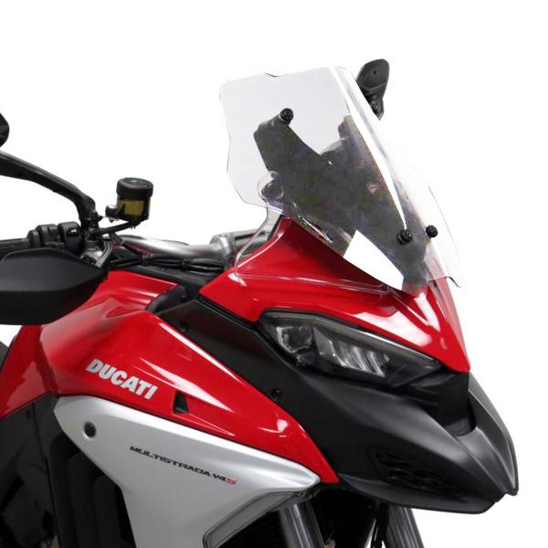 PowerBronze Adventure Sport clear screen Ducati Multistrada V4 Pikes Peak 2021-2024