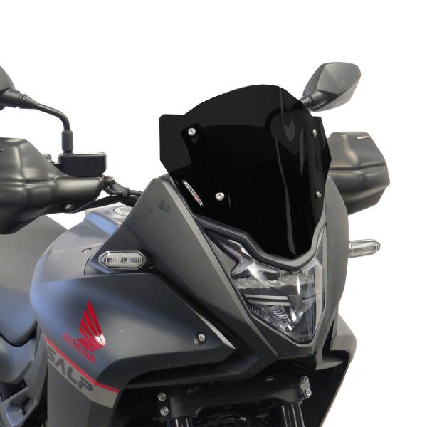 PowerBronze Adventure Sport solid black screen Honda Transalp XL750 2023-2024