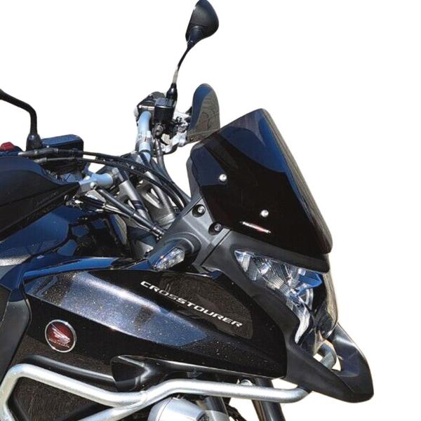 PowerBronze Adventure Sport solid black Honda Crosstourer 1200 2012-2015