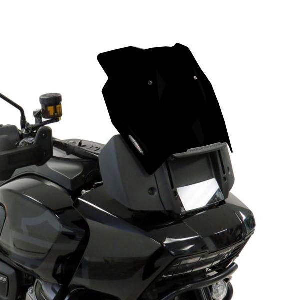 PowerBronze Adventure Sport solid black screen Harley Davidson Pan America/Special 2021-2024