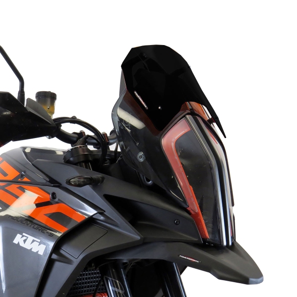 PowerBronze Adventure Sport solid black screen KTM SuperAdventure 1290R 2018-2020