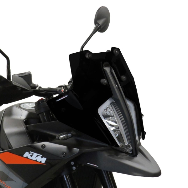 PowerBronze Adventure Sport solid black screen KTM Adventure 890/R 2023-2024