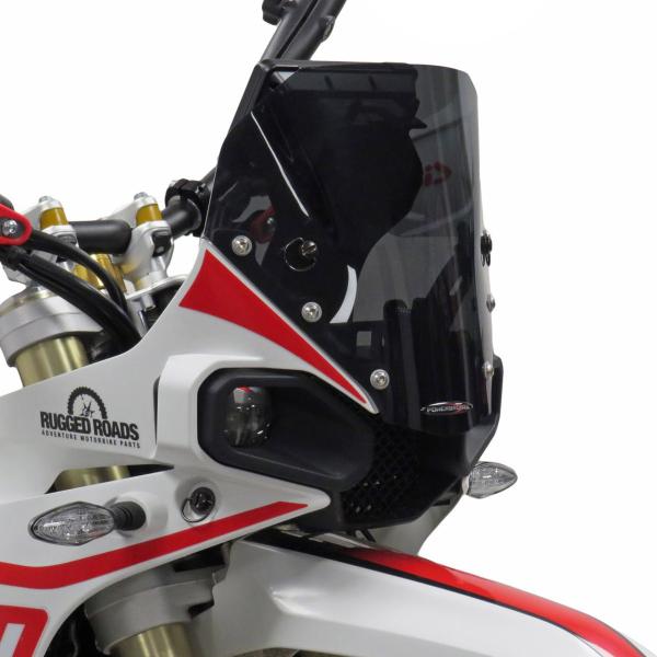 PowerBronze Adventure Sport dark tint Kove 450 Rally 2023-2025