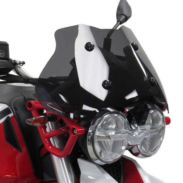 PowerBronze Adventure Sport dark tint screen Moto Guzzi V85TT/Travel 2019-2023