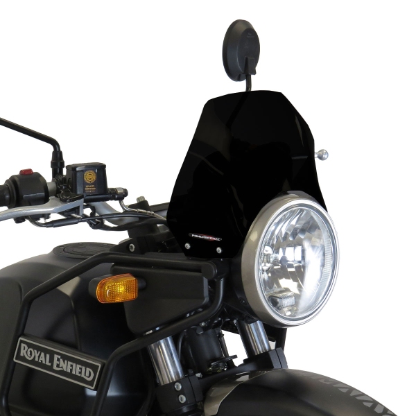 PowerBronze Adventure Sport solid black screen Royal Enfield Himalayan 411 2017-2020