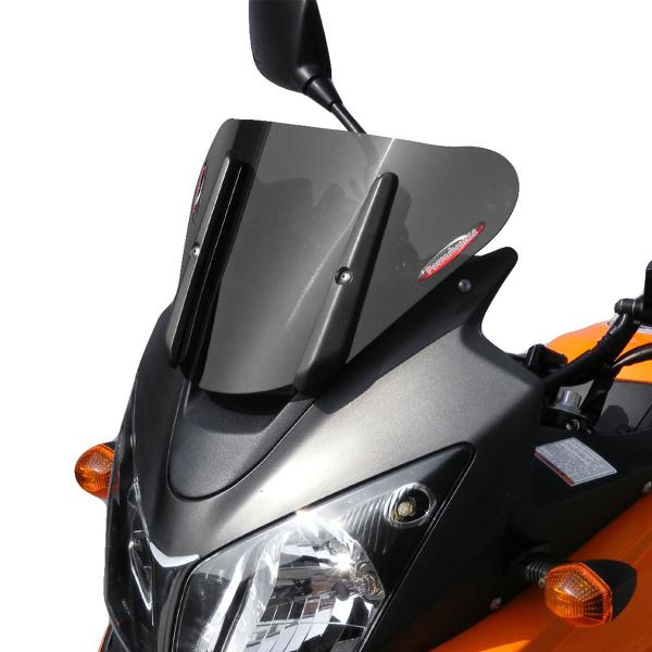 PowerBronze Adventure Sport solid black screen Suzuki Vstrom 1000 2002-2011