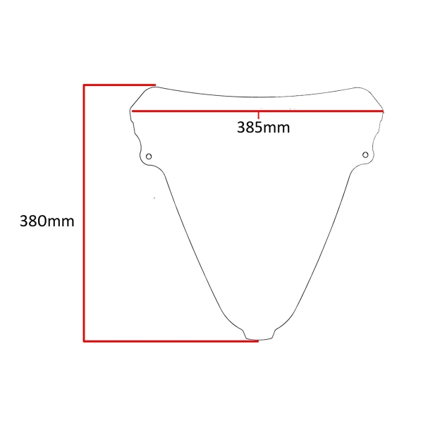 PowerBronze Adventure Sport light tint screen Suzuki Vstrom 1000 2002-2004